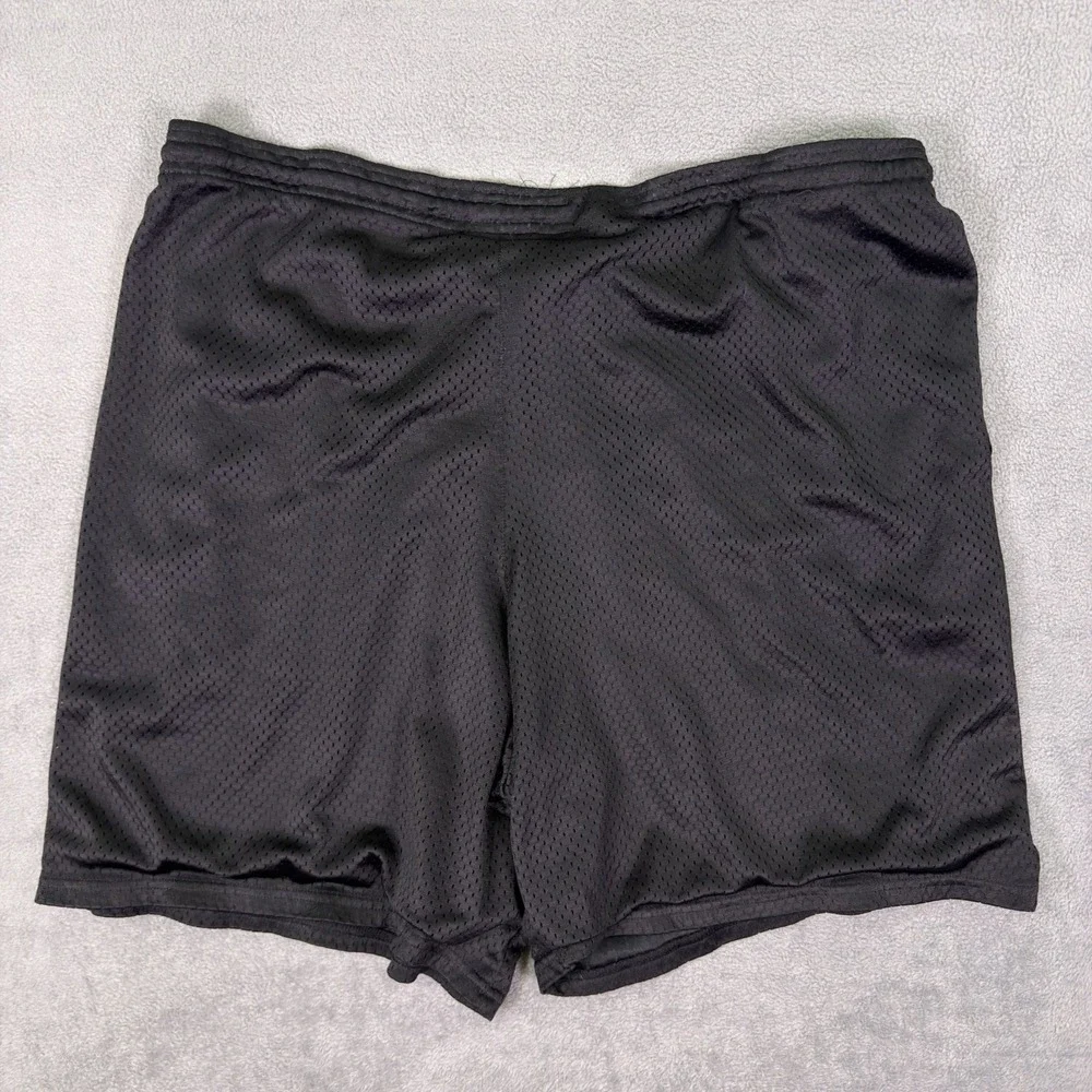 Champion‎ Shorts Mens XL Black Basketball Athletic Drawstring On The Go Pull On